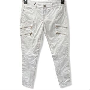 Blank‎ NYC White Pants Zip Pockets